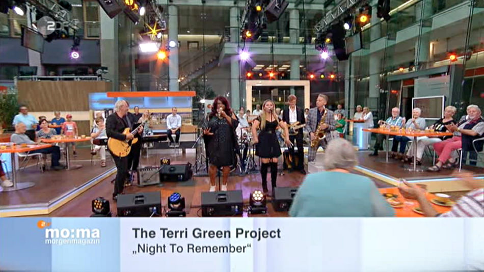 The Terri Green Project im ZDF Morgenmagazin mit Night to Remember